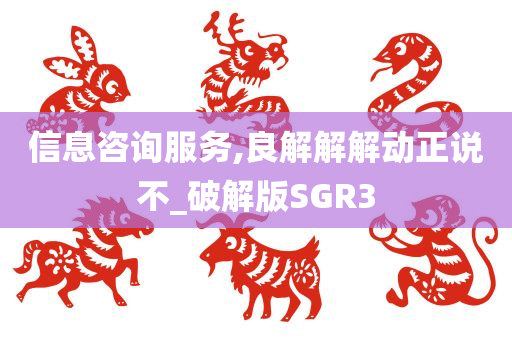 信息咨询服务,良解解解动正说不_破解版SGR3