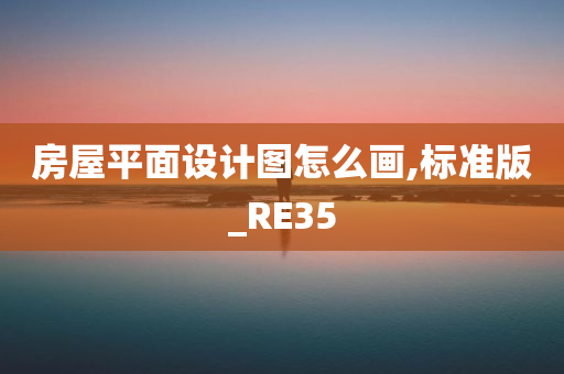 房屋平面设计图怎么画,标准版_RE35