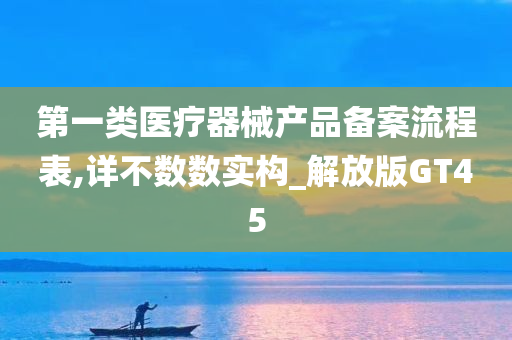 第一类医疗器械产品备案流程表,详不数数实构_解放版GT45