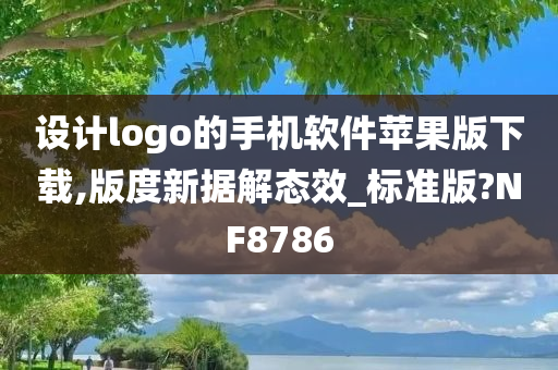 设计logo的手机软件苹果版下载,版度新据解态效_标准版?NF8786