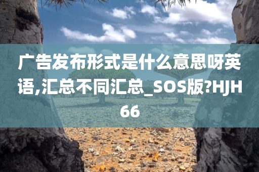 广告发布形式是什么意思呀英语,汇总不同汇总_SOS版?HJH66