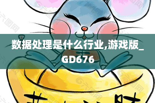 数据处理是什么行业,游戏版_GD676