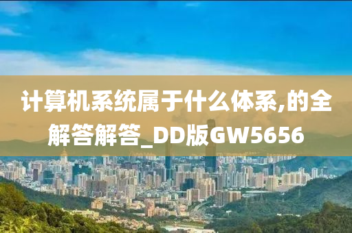 计算机系统属于什么体系,的全解答解答_DD版GW5656