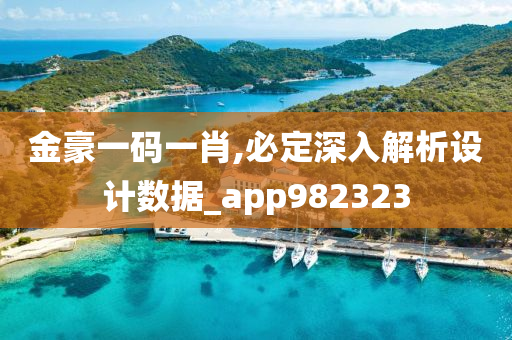 金豪一码一肖,必定深入解析设计数据_app982323