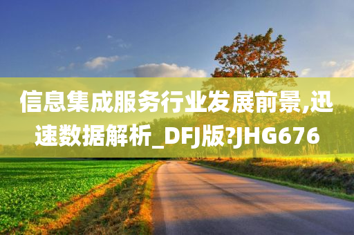 信息集成服务行业发展前景,迅速数据解析_DFJ版?JHG676