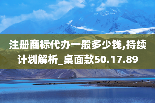 注册商标代办一般多少钱,持续计划解析_桌面款50.17.89