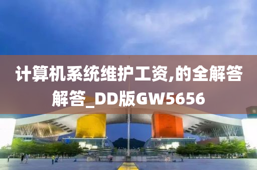 计算机系统维护工资,的全解答解答_DD版GW5656