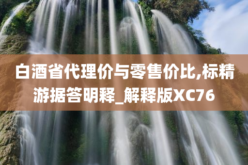 白酒省代理价与零售价比,标精游据答明释_解释版XC76