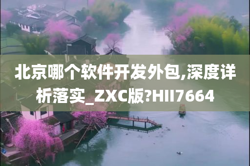 北京哪个软件开发外包,深度详析落实_ZXC版?HII7664