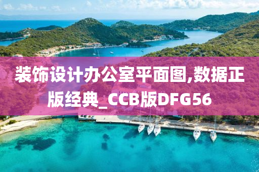 装饰设计办公室平面图,数据正版经典_CCB版DFG56