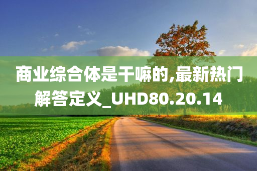 商业综合体是干嘛的,最新热门解答定义_UHD80.20.14