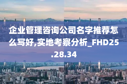 企业管理咨询公司名字推荐怎么写好,实地考察分析_FHD25.28.34