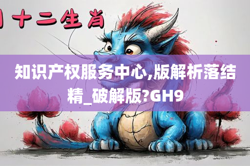 知识产权服务中心,版解析落结精_破解版?GH9