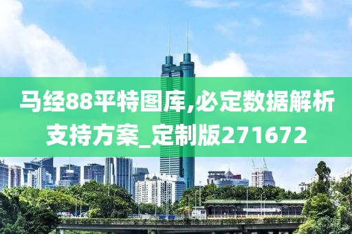 马经88平特图库,必定数据解析支持方案_定制版271672