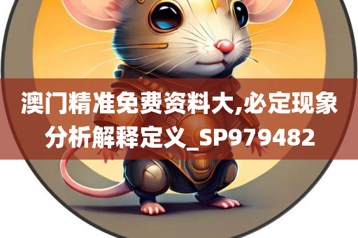 澳门精准免费资料大,必定现象分析解释定义_SP979482