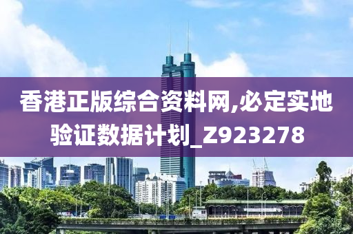 香港正版综合资料网,必定实地验证数据计划_Z923278