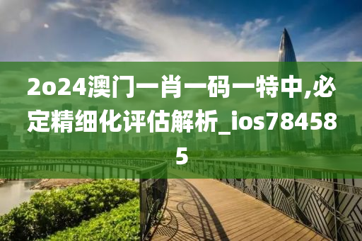 2o24澳门一肖一码一特中,必定精细化评估解析_ios784585