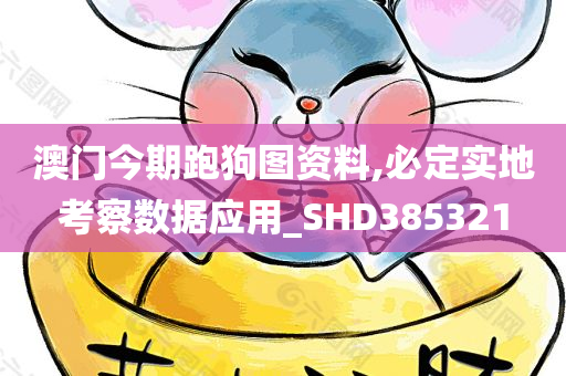 澳门今期跑狗图资料,必定实地考察数据应用_SHD385321