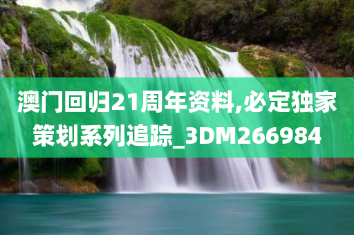 澳门回归21周年资料,必定独家策划系列追踪_3DM266984