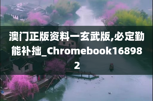 澳门正版资料一玄武版,必定勤能补拙_Chromebook168982