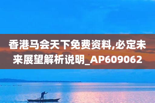 香港马会天下免费资料,必定未来展望解析说明_AP609062