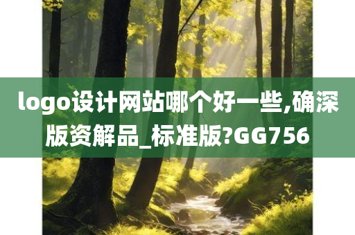 logo设计网站哪个好一些,确深版资解品_标准版?GG756