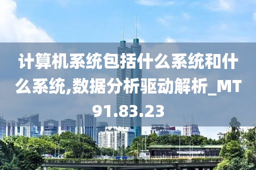 计算机系统包括什么系统和什么系统,数据分析驱动解析_MT91.83.23