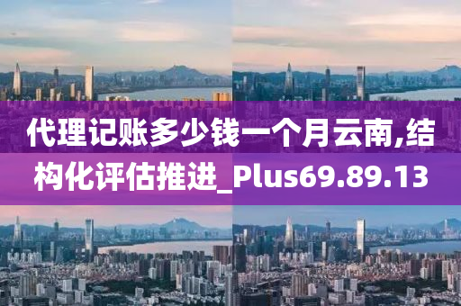 代理记账多少钱一个月云南,结构化评估推进_Plus69.89.13