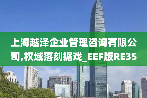 上海越泽企业管理咨询有限公司,权域落刻据戏_EEF版RE35