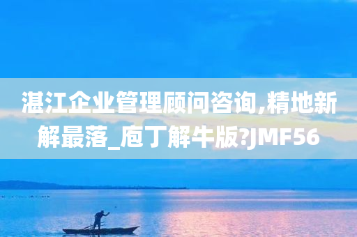 湛江企业管理顾问咨询,精地新解最落_庖丁解牛版?JMF56