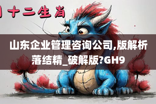 山东企业管理咨询公司,版解析落结精_破解版?GH9