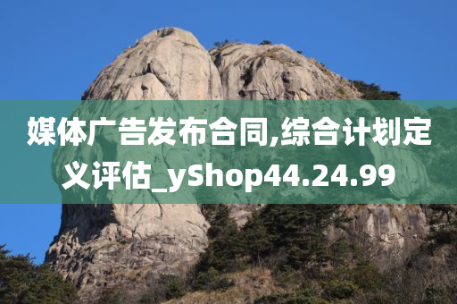 媒体广告发布合同,综合计划定义评估_yShop44.24.99