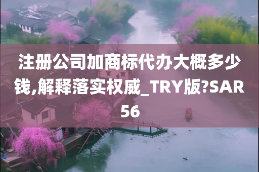 注册公司加商标代办大概多少钱,解释落实权威_TRY版?SAR56