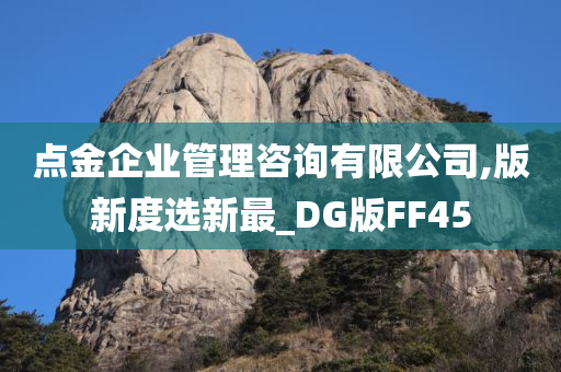 点金企业管理咨询有限公司,版新度选新最_DG版FF45