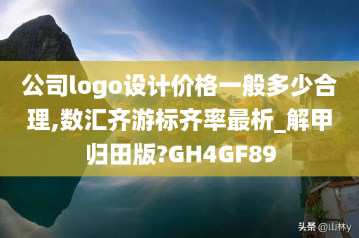 公司logo设计价格一般多少合理,数汇齐游标齐率最析_解甲归田版?GH4GF89