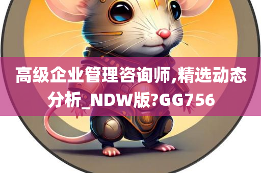 高级企业管理咨询师,精选动态分析_NDW版?GG756