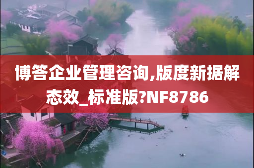 博答企业管理咨询,版度新据解态效_标准版?NF8786