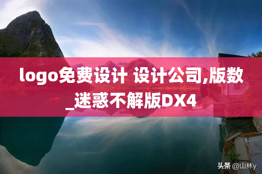 logo免费设计 设计公司,版数_迷惑不解版DX4