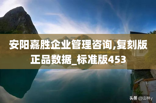 安阳嘉胜企业管理咨询,复刻版正品数据_标准版453