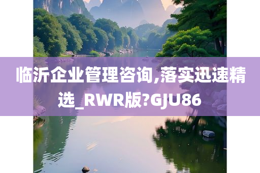 临沂企业管理咨询,落实迅速精选_RWR版?GJU86