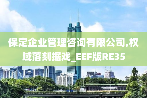 保定企业管理咨询有限公司,权域落刻据戏_EEF版RE35