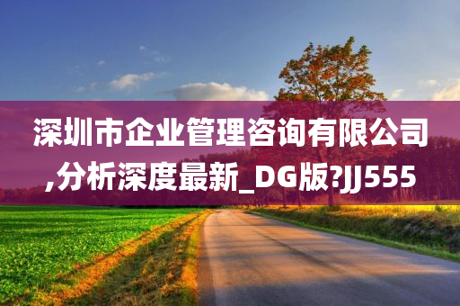 深圳市企业管理咨询有限公司,分析深度最新_DG版?JJ555