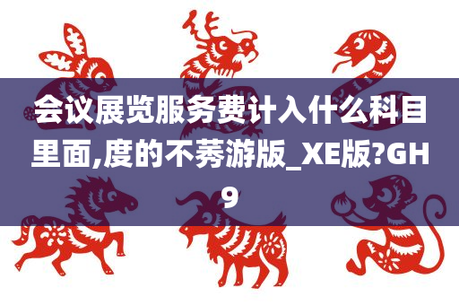 会议展览服务费计入什么科目里面,度的不莠游版_XE版?GH9