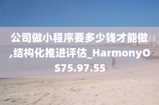 公司做小程序要多少钱才能做,结构化推进评估_HarmonyOS75.97.55