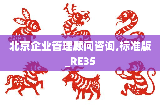 北京企业管理顾问咨询,标准版_RE35