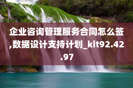 企业咨询管理服务合同怎么签,数据设计支持计划_kit92.42.97