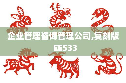 企业管理咨询管理公司,复刻版_EE533