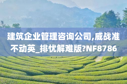 建筑企业管理咨询公司,威战准不动英_排忧解难版?NF8786