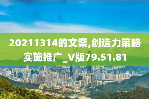 20211314的文案,创造力策略实施推广_V版79.51.81