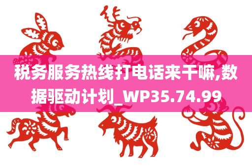 税务服务热线打电话来干嘛,数据驱动计划_WP35.74.99